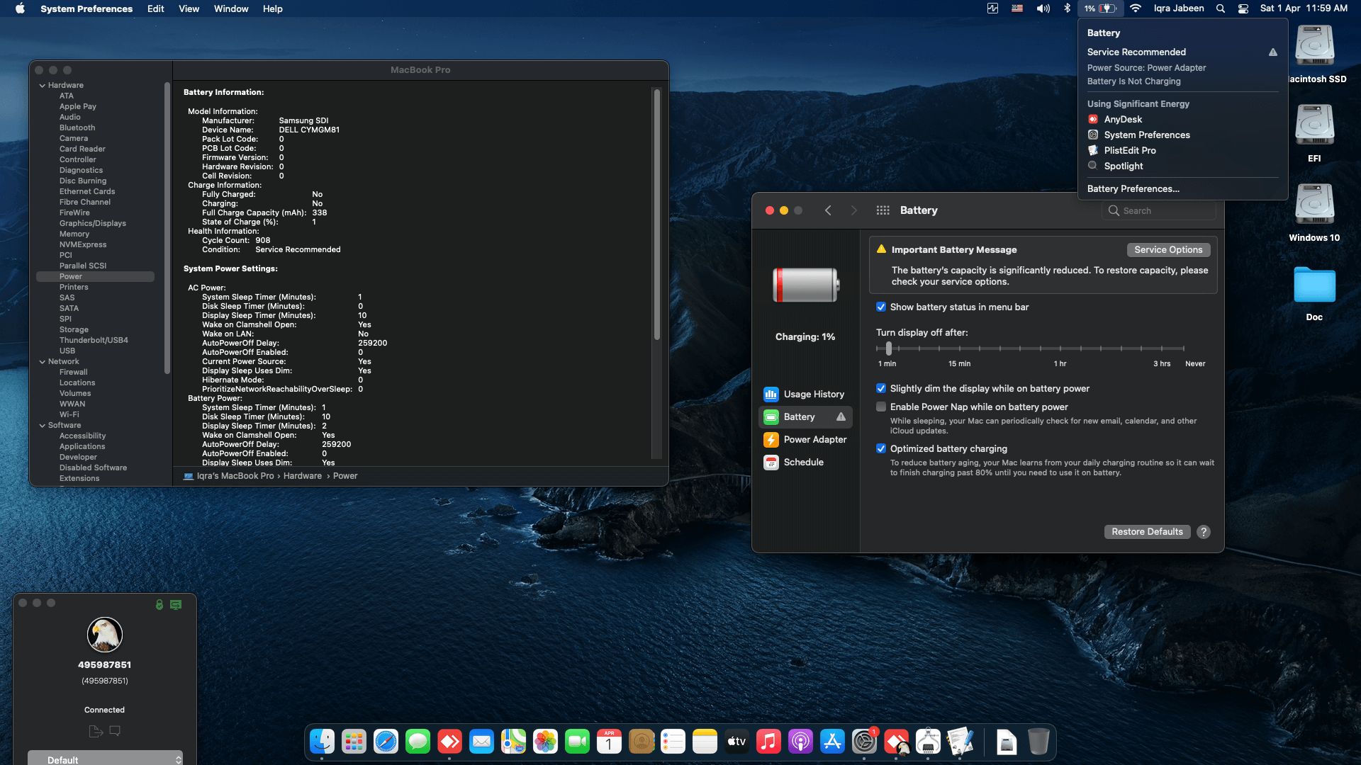 Dell Inspiron 13 5379 [KabyLake R   Intel HD 620 + I2C]   OpenCore 6